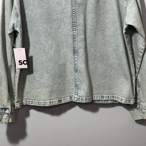 NWT SO Light Blue Denim Jean Jacket in Size‎ M - Picture 11 of 16